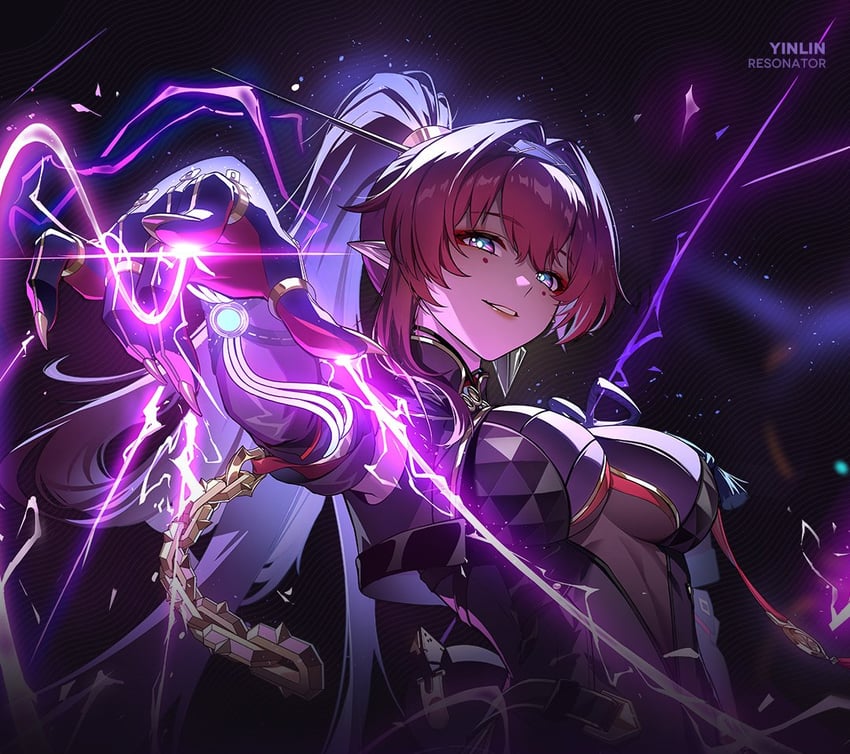 Discovery splash banner for Yinlin ✦ Wuthering Waves Discord server