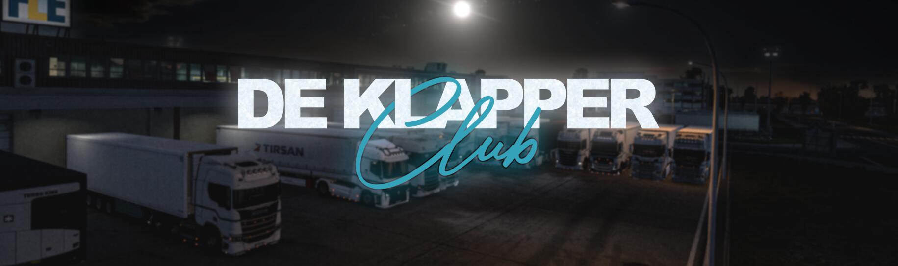 Discovery splash banner for de Klapper Club #3KMembers Discord server