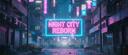 Discovery splash banner for Night City Reborn Discord server