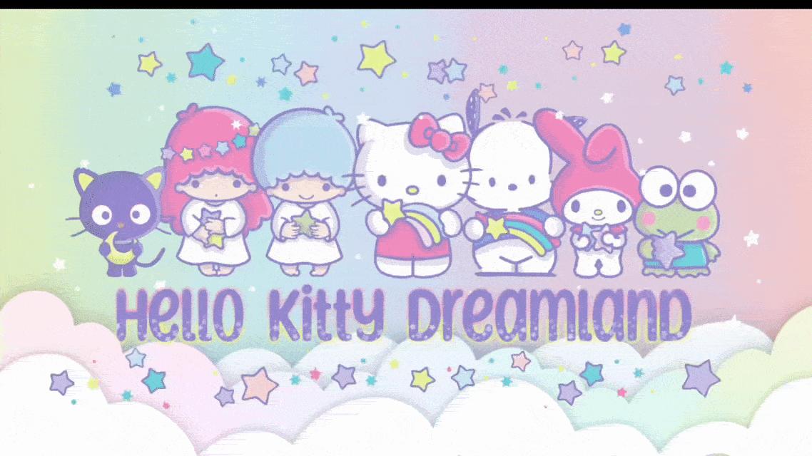 Discovery splash banner for Hello Kitty Dreamland Discord server
