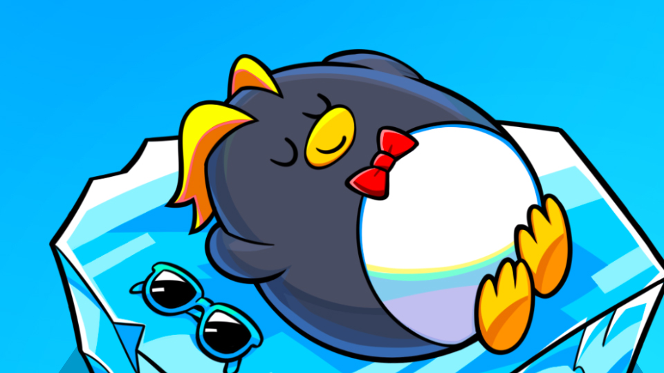 Discovery splash banner for TuxBird's Iceberg Discord server