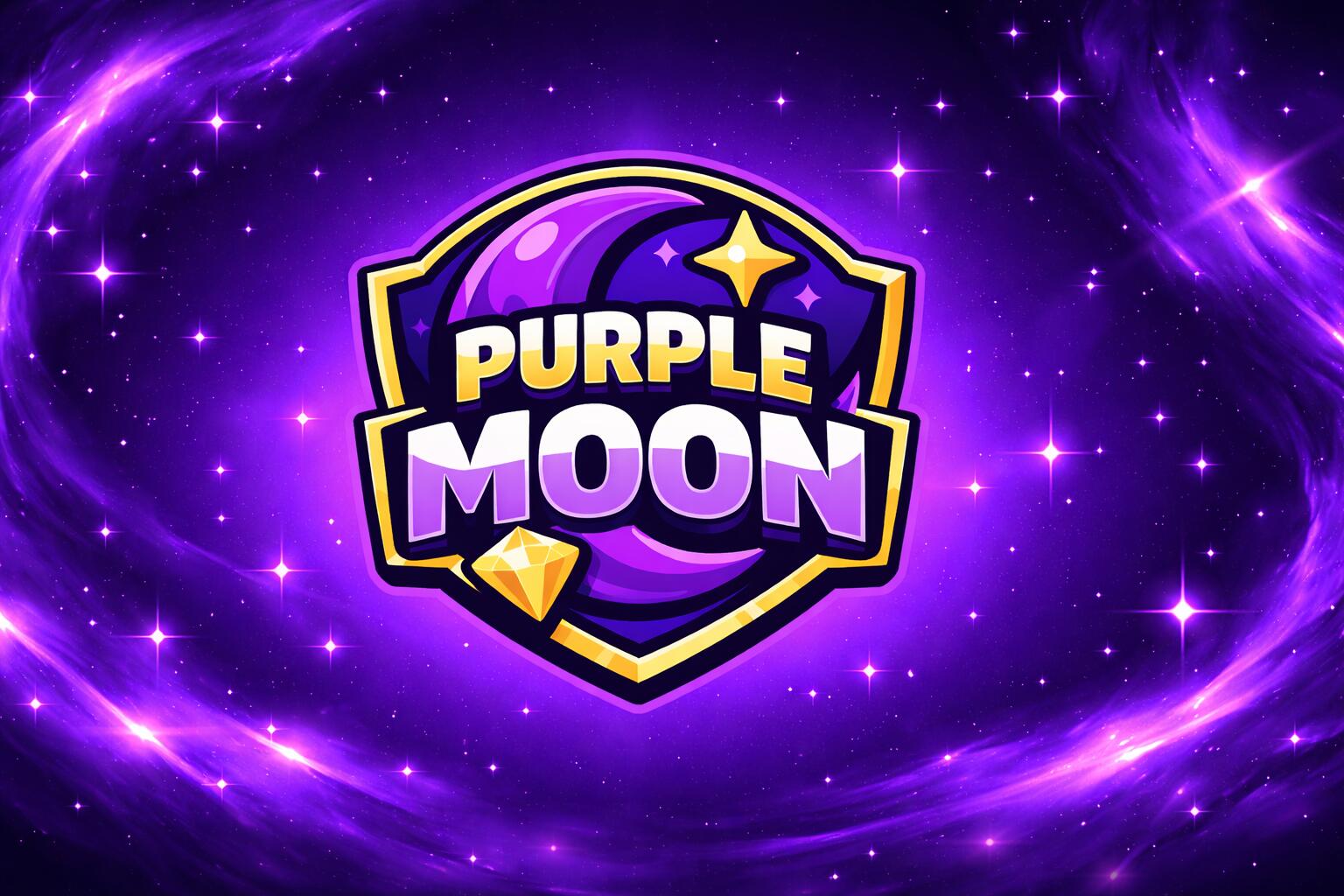 Discovery splash banner for Purple Moon Discord server