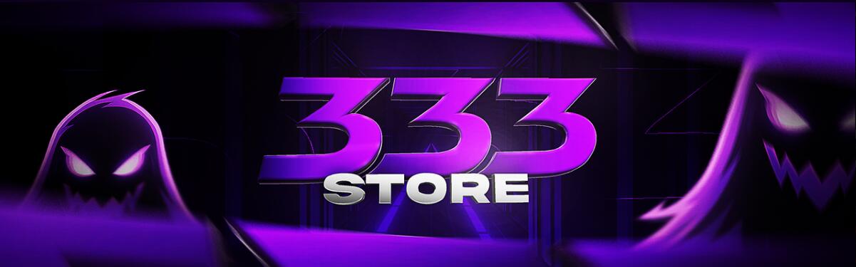 Discovery splash banner for 333 STORE Discord server