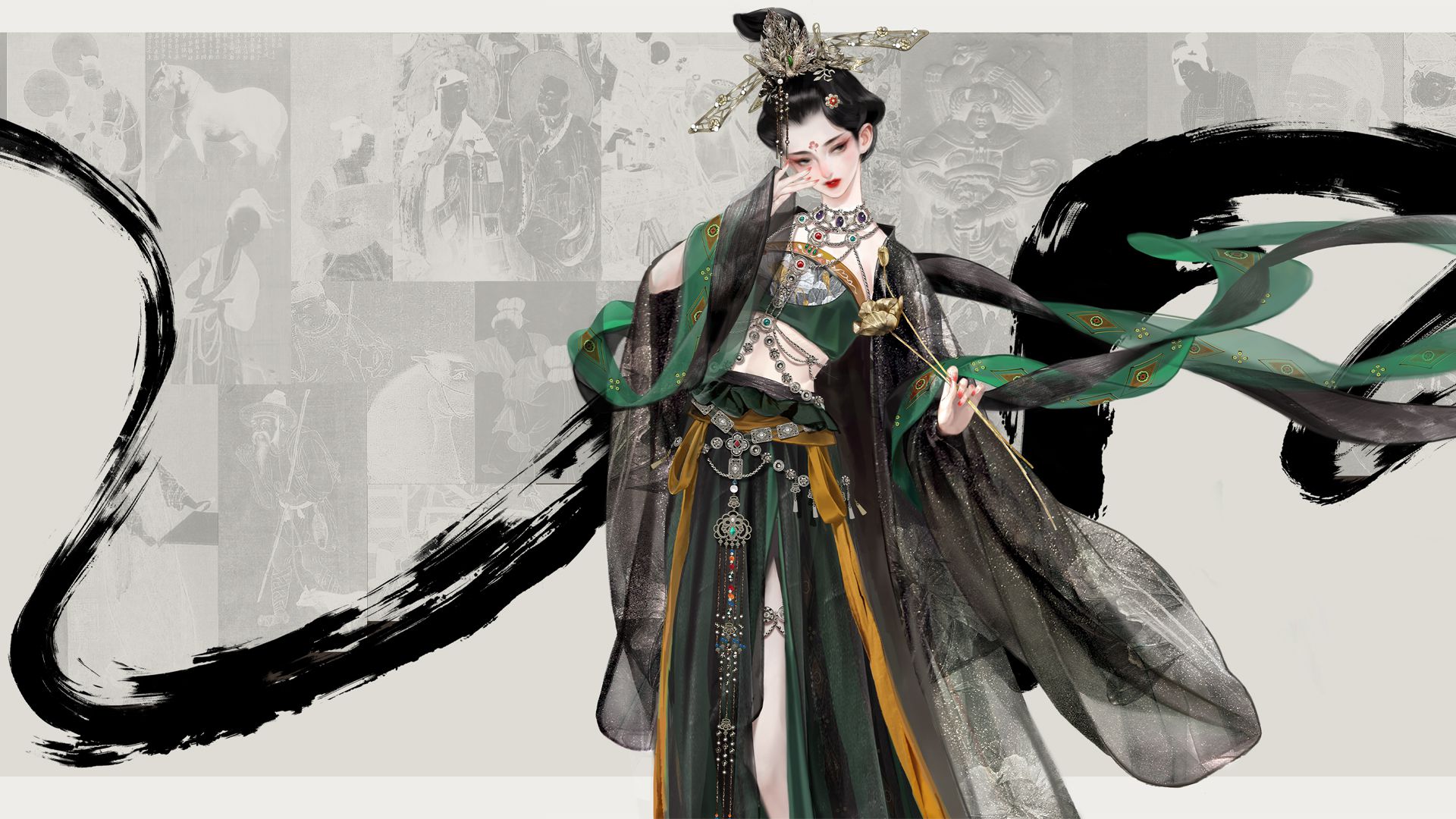 Discovery splash banner for Velvet Shade Gardens Discord server
