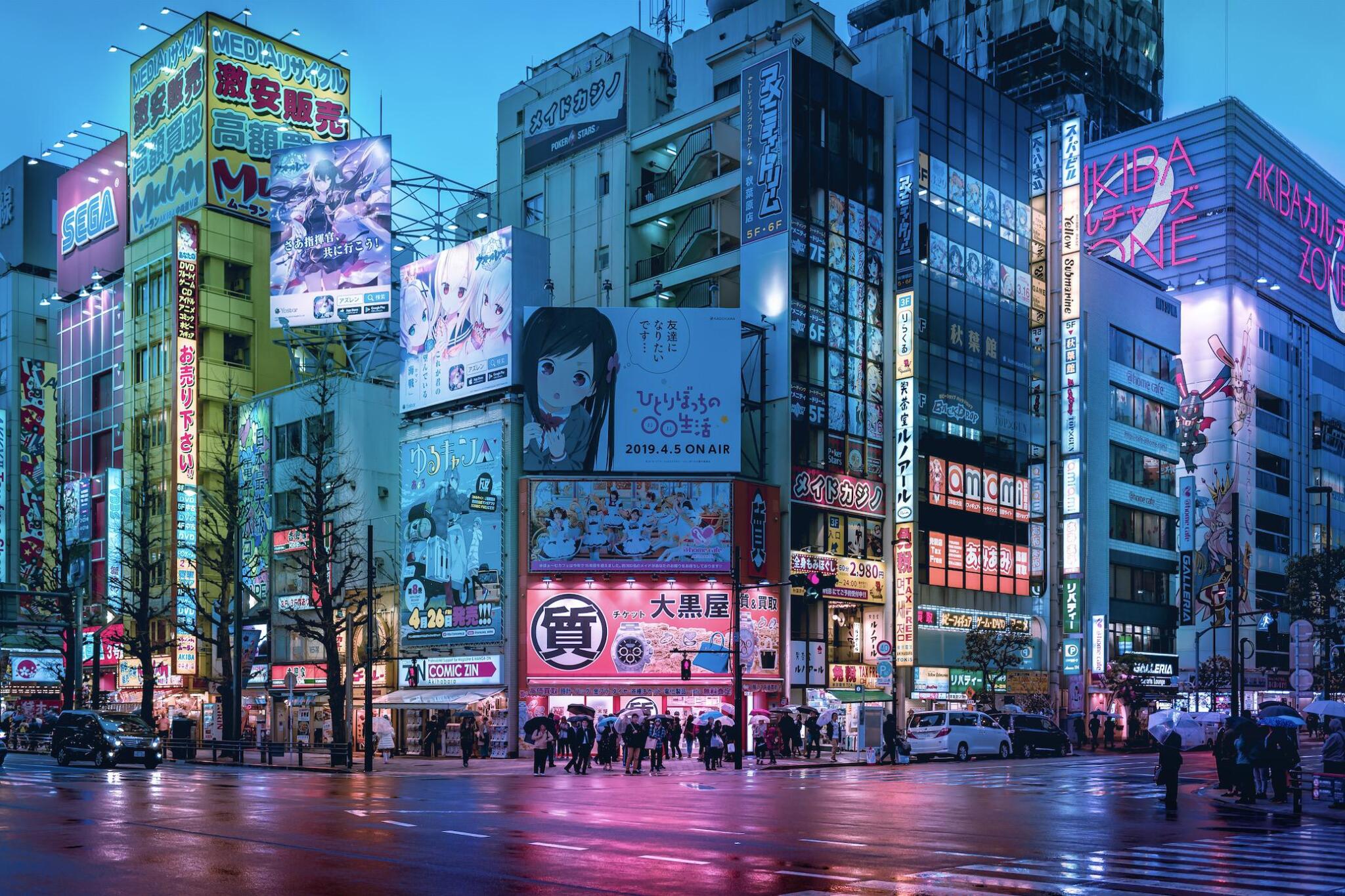 Discovery splash banner for 秋葉原 /akiba Discord server