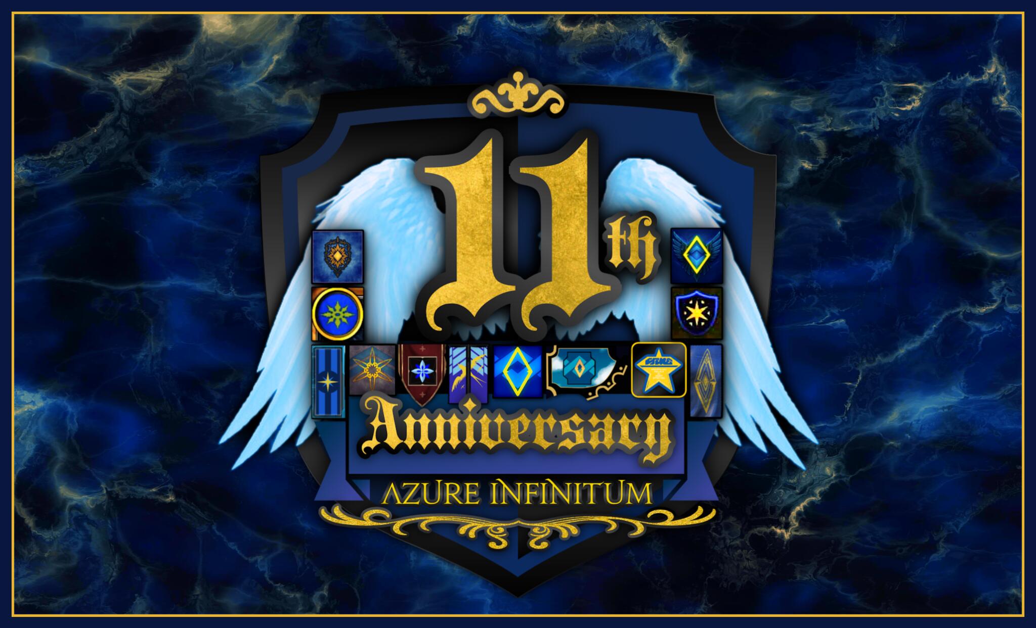 Discovery splash banner for Azure Infinitum Discord server