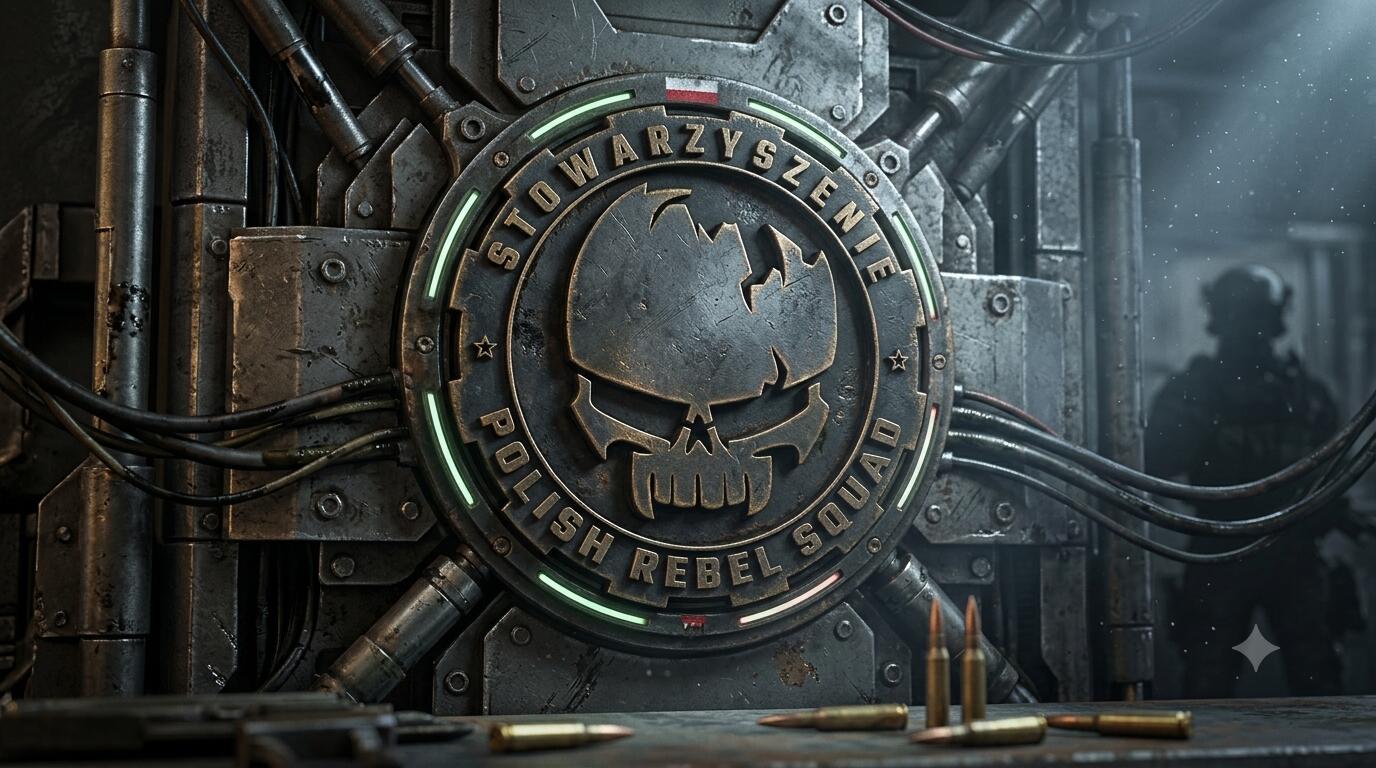 Discovery splash banner for Polish Rebel Squad Discord server