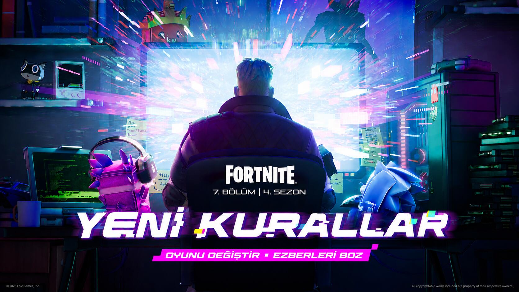 Discovery splash banner for Fortnite Türkiye Discord server
