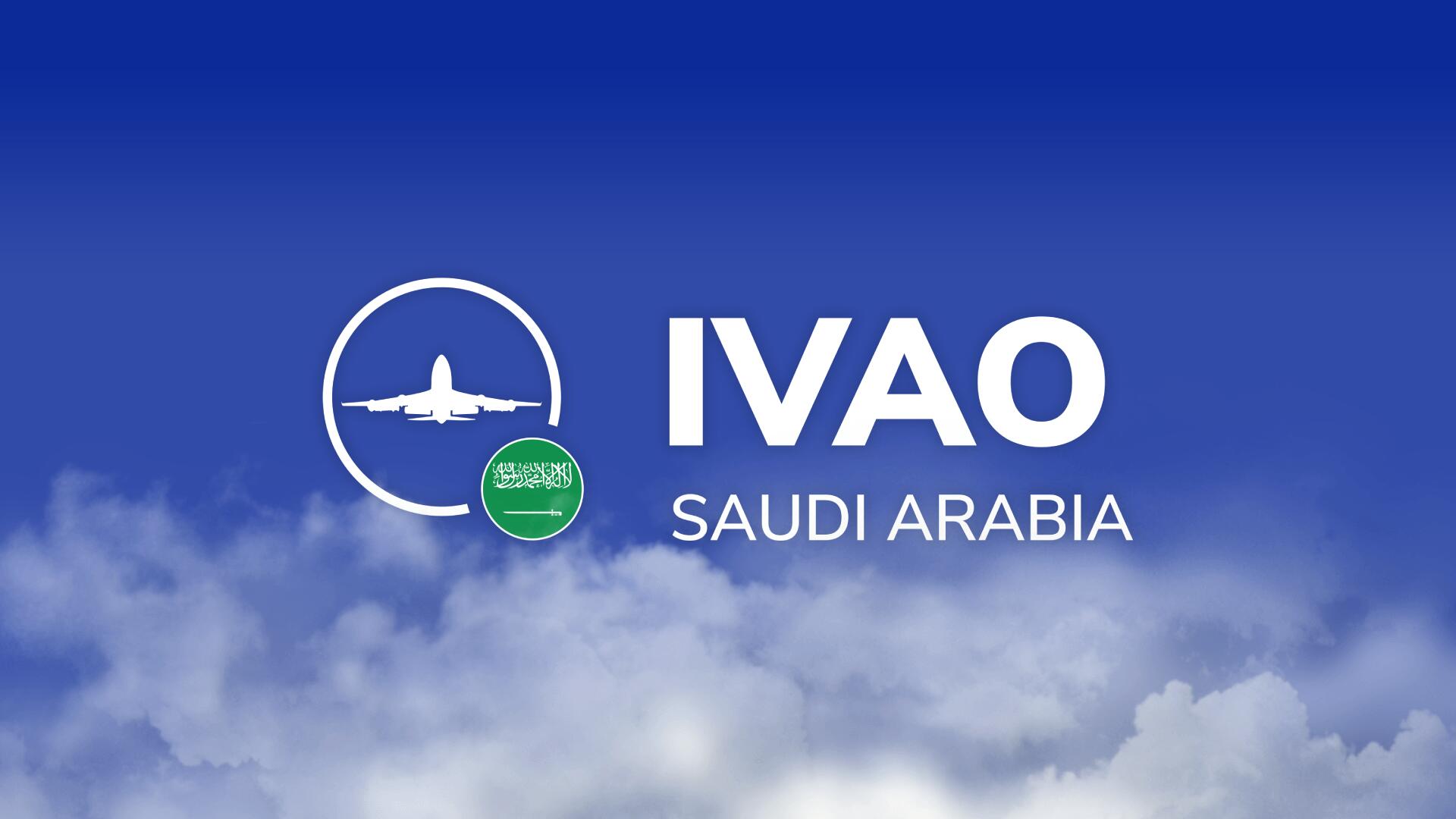 Discovery splash banner for IVAO Saudi Arabia Discord server