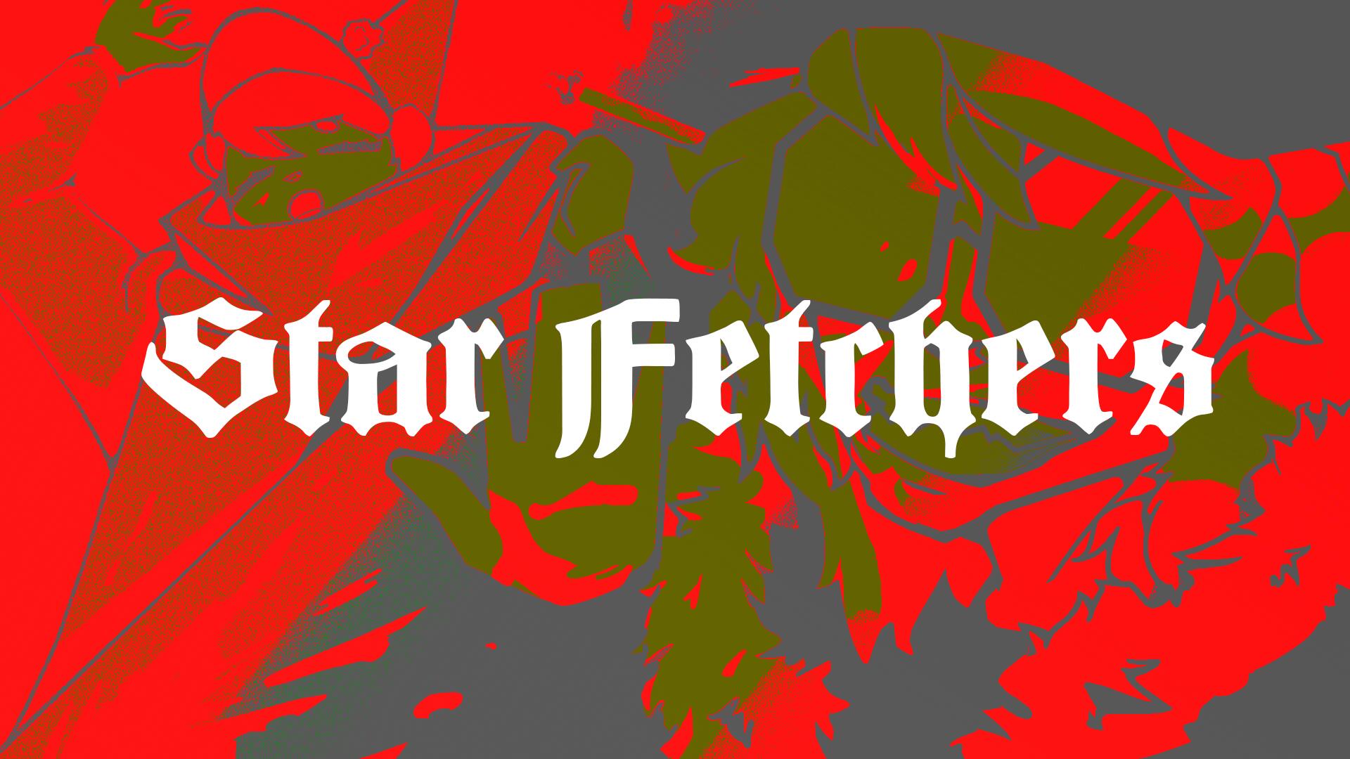 Discovery splash banner for Star Fetchers Discord server