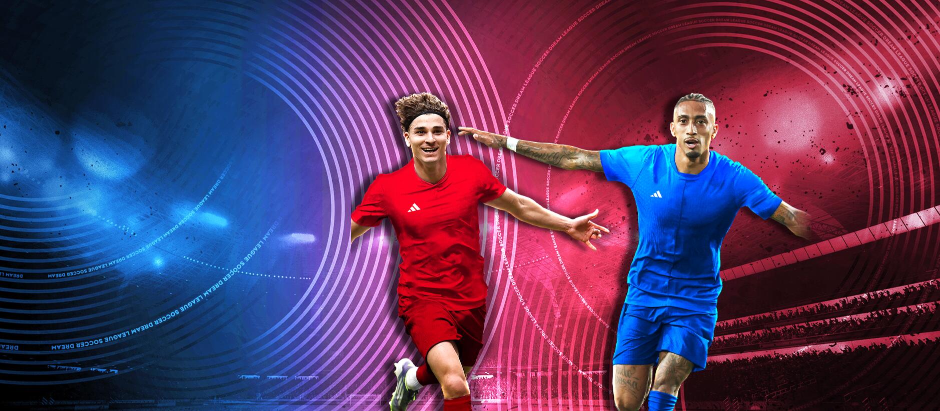 Discovery splash banner for Dream League Soccer Discord server