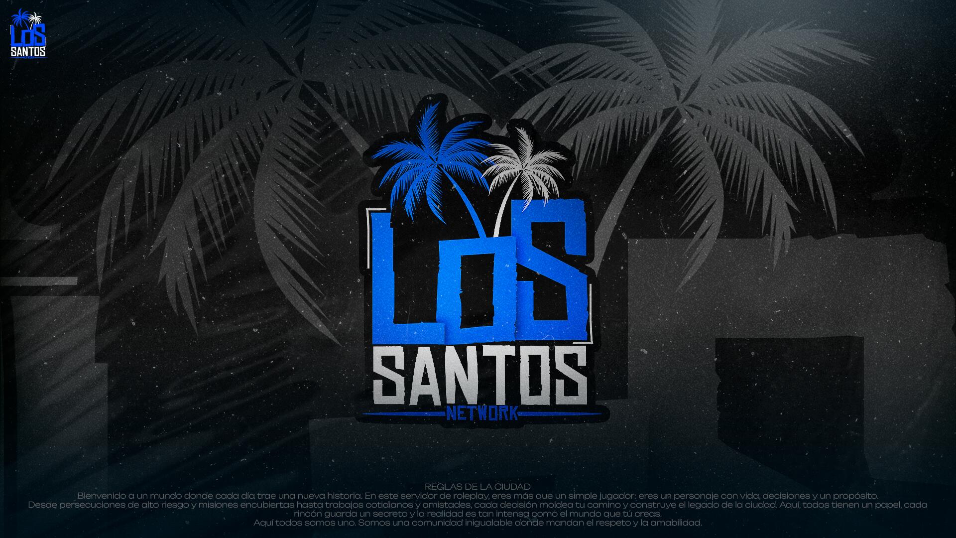 Discovery splash banner for Los Santos Network RP Discord server