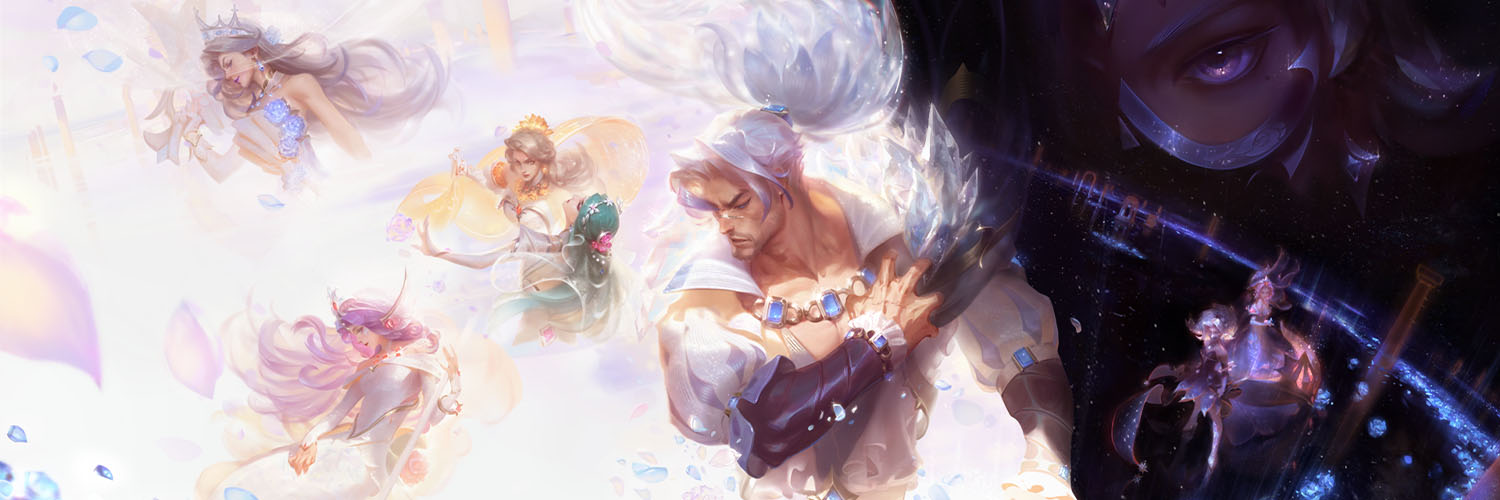 Discovery splash banner for LoL Wild Rift Español Discord server