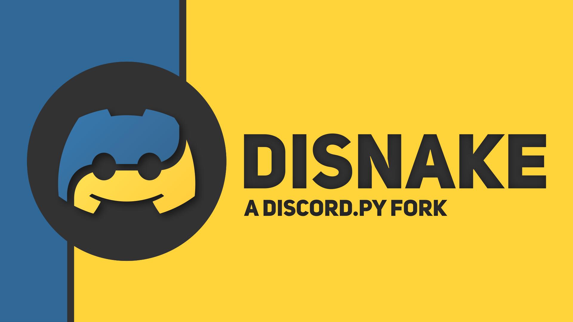 Discovery splash banner for disnake Discord server