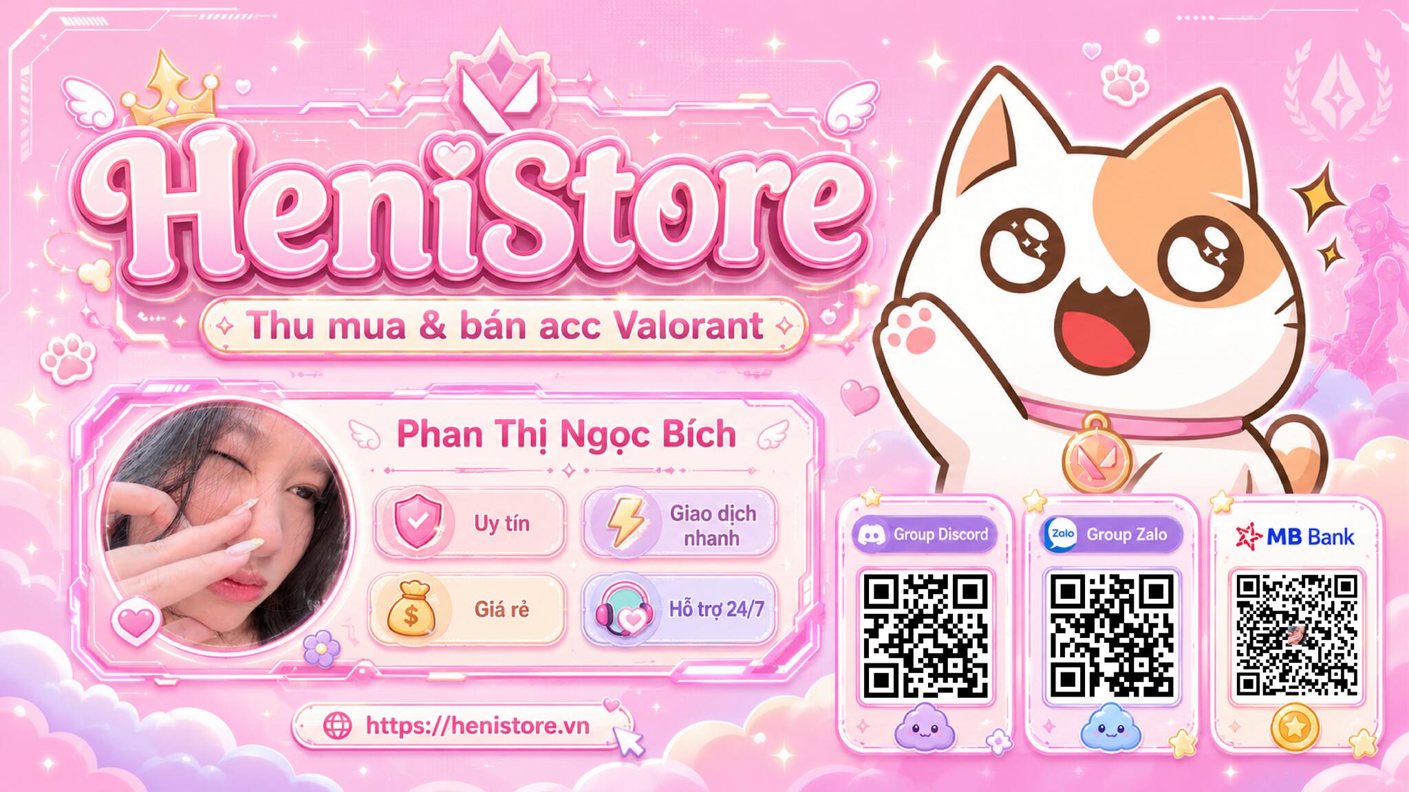Discovery splash banner for ˚ ༘♡ ⋆。˚ 𝓗𝓮𝓷𝓲 𝓢𝓽𝓸𝓻𝓮 ˚ ༘♡ ⋆。˚ Discord server